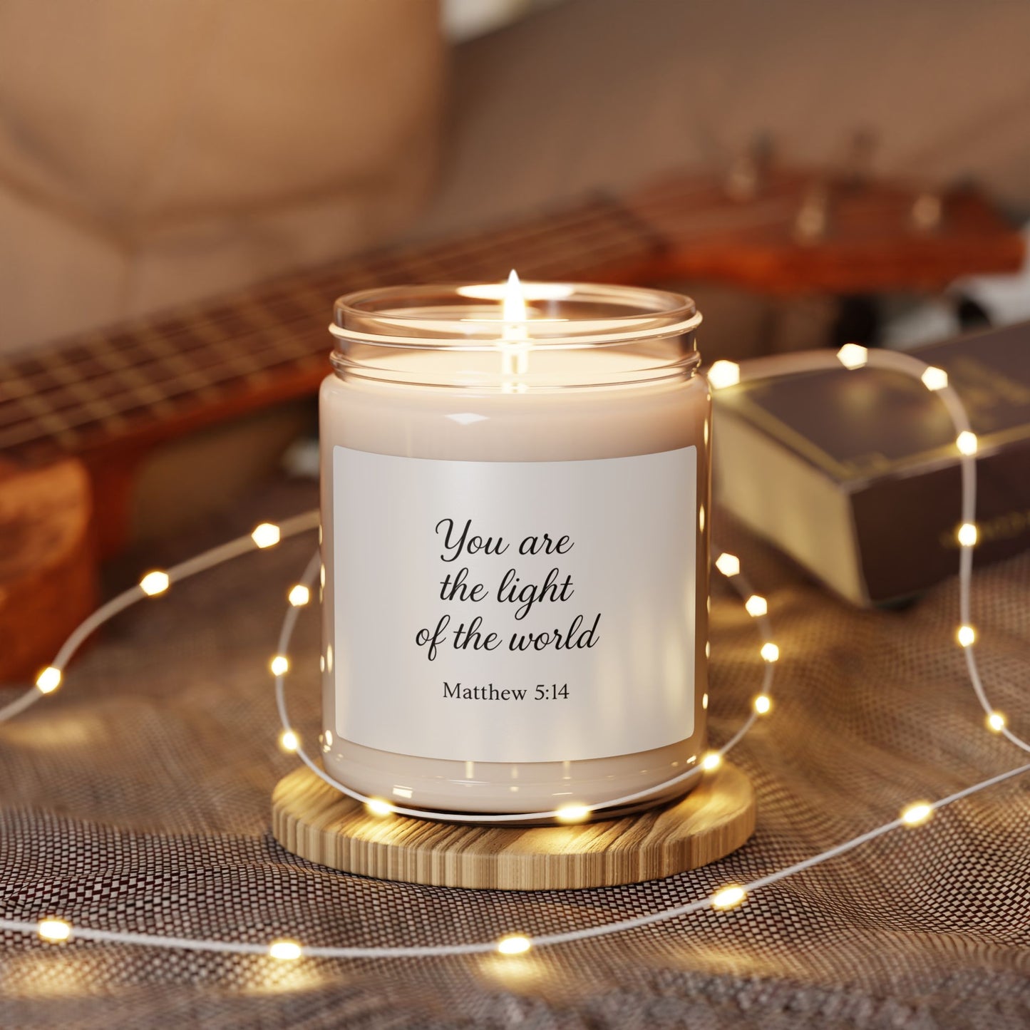 Matthew 5:14 Scented Candle – Shine His Light