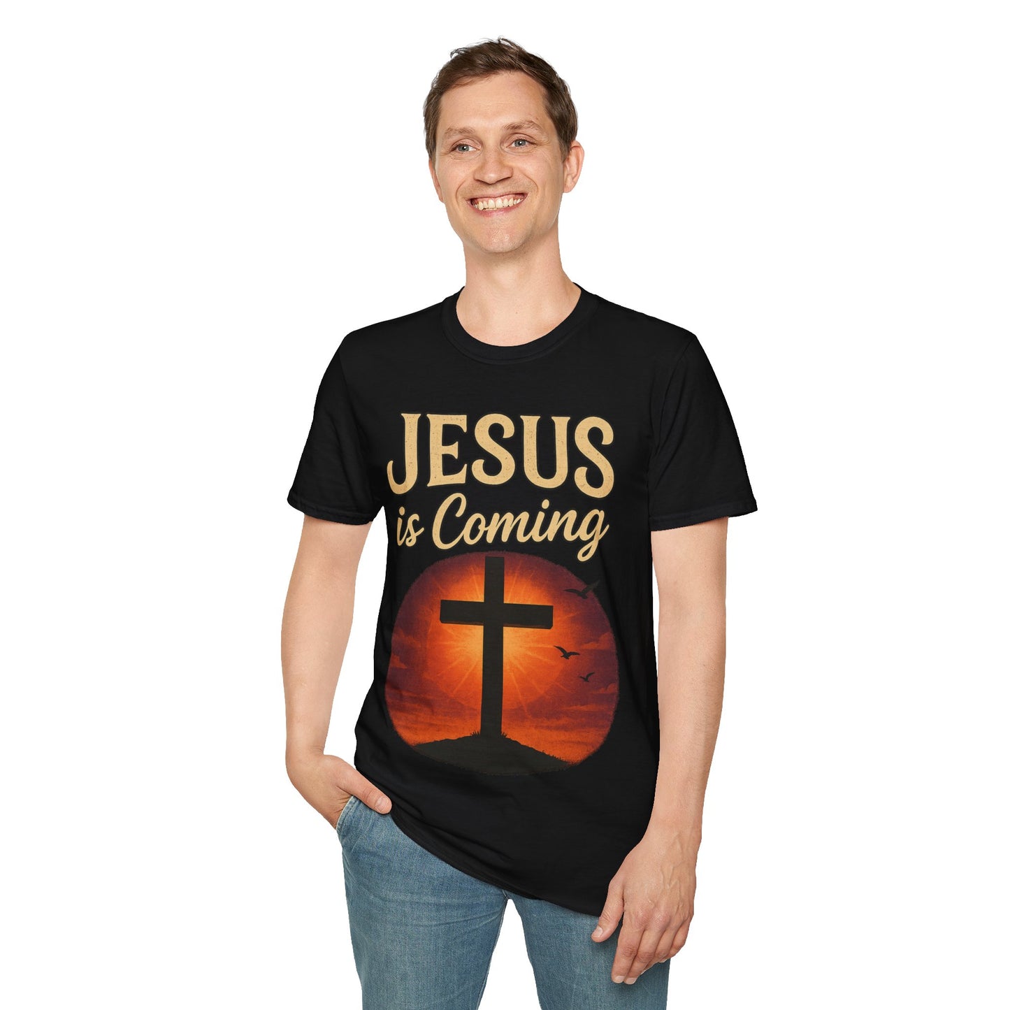 Jesus Is Coming T-Shirt – Wear Your Faith Boldly