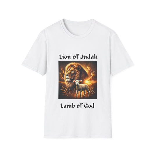 Lion of Judah, Lamb of God Unisex Soft-Style T-Shirt