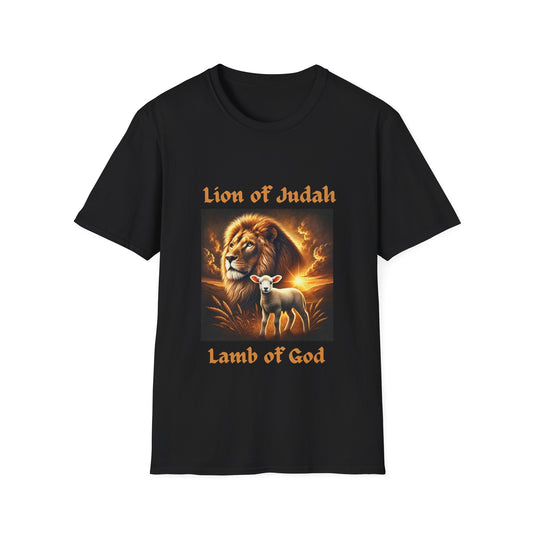 Lion of Judah, Lamb of God – Unisex Christian T-Shirt