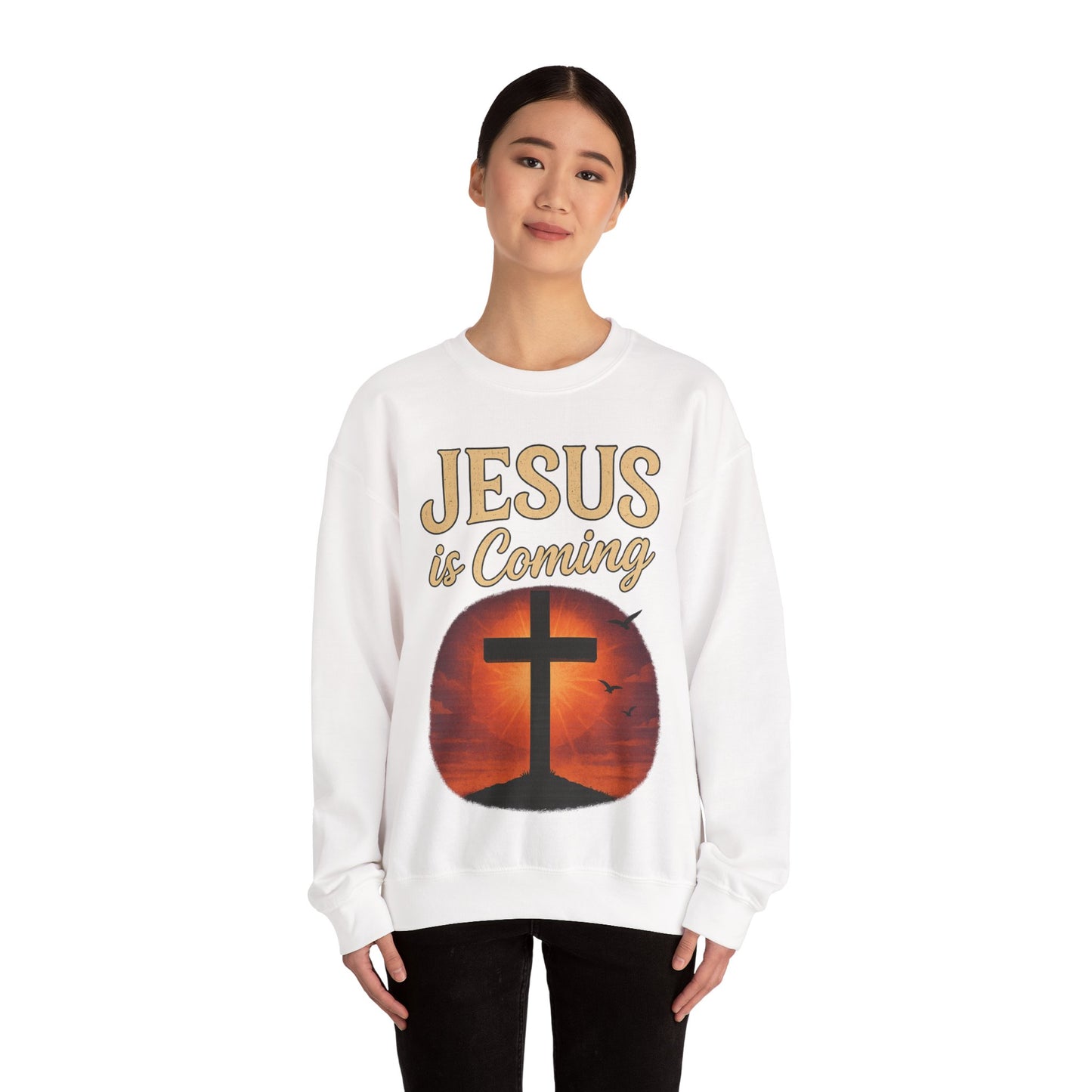 Jesus Is Coming Sweatshirt – Bold Statement, Eternal Hope