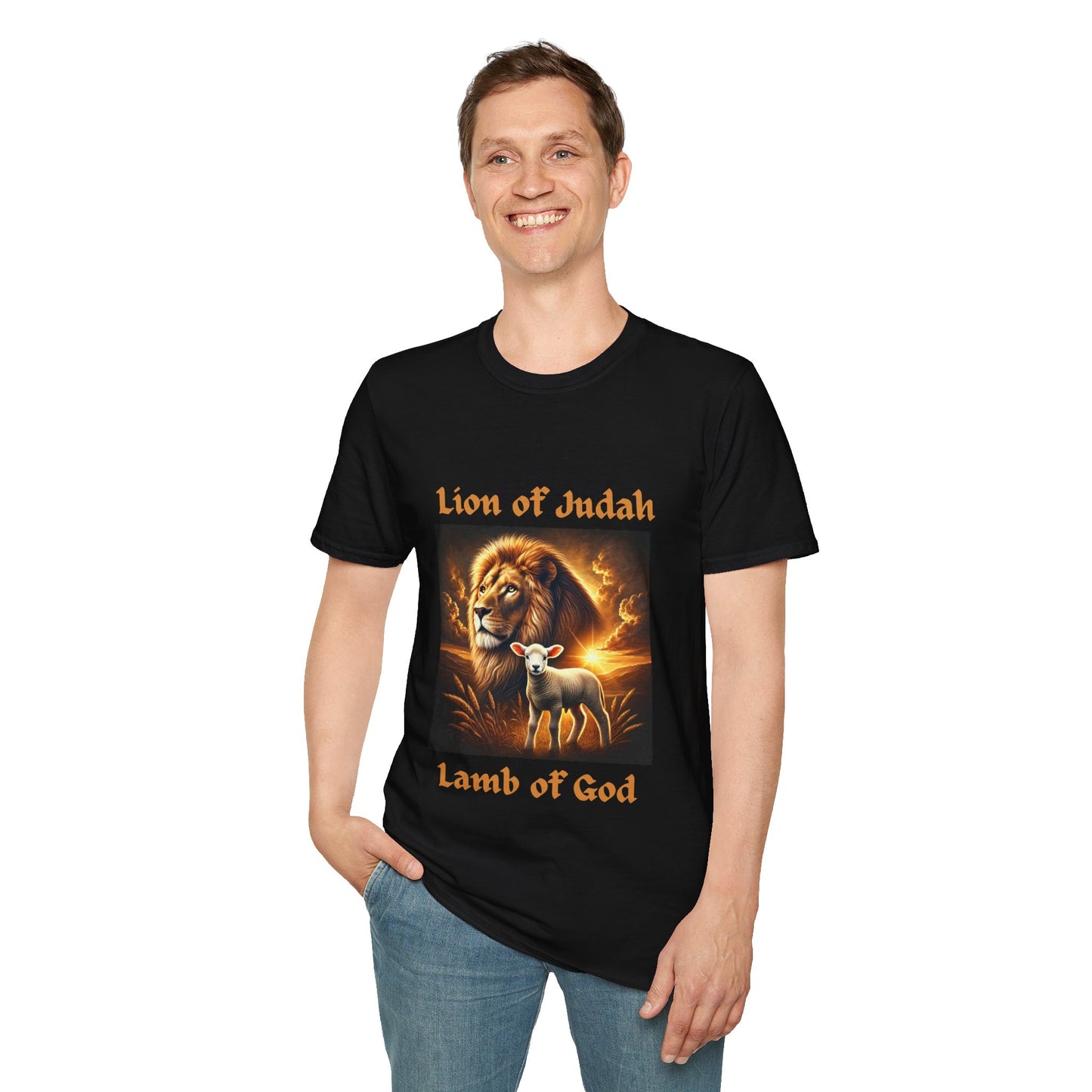 Lion of Judah, Lamb of God – Unisex Christian T-Shirt
