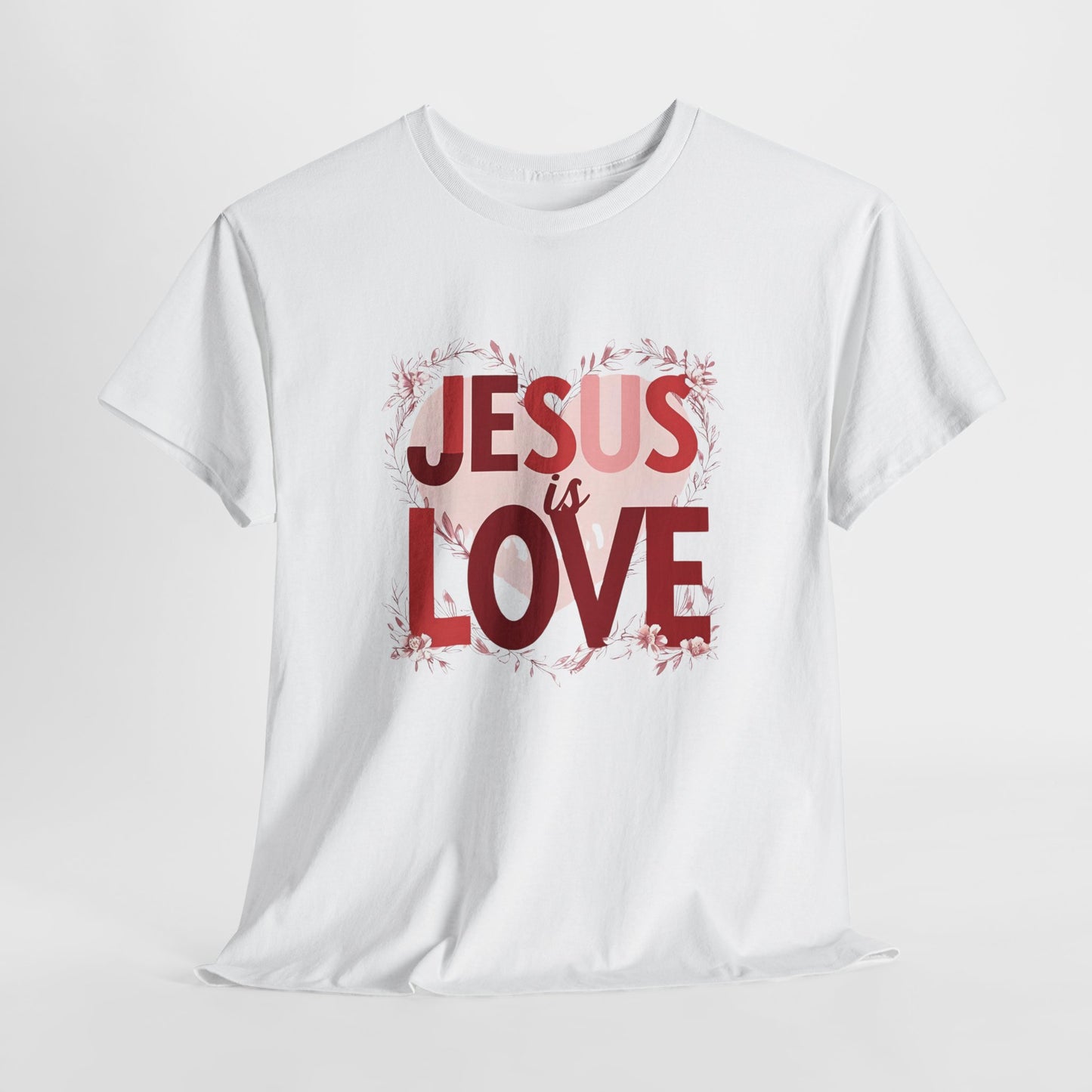 JESUS IS LOVE T-Shirt – Bold Faith, Everyday Comfort for Women