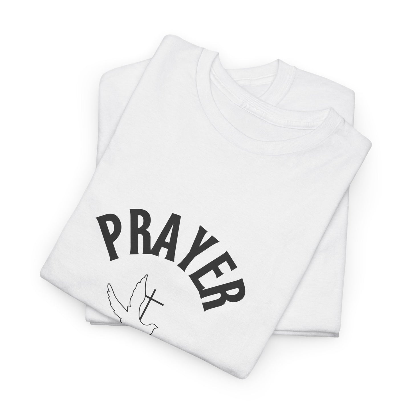 “Prayer Changes Things” Unisex Heavy Cotton T-Shirt