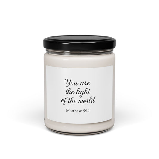 Matthew 5:14 Scented Candle – Shine His Light