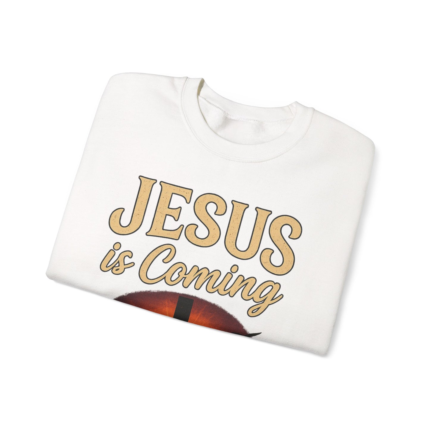 Jesus Is Coming Sweatshirt – Bold Statement, Eternal Hope