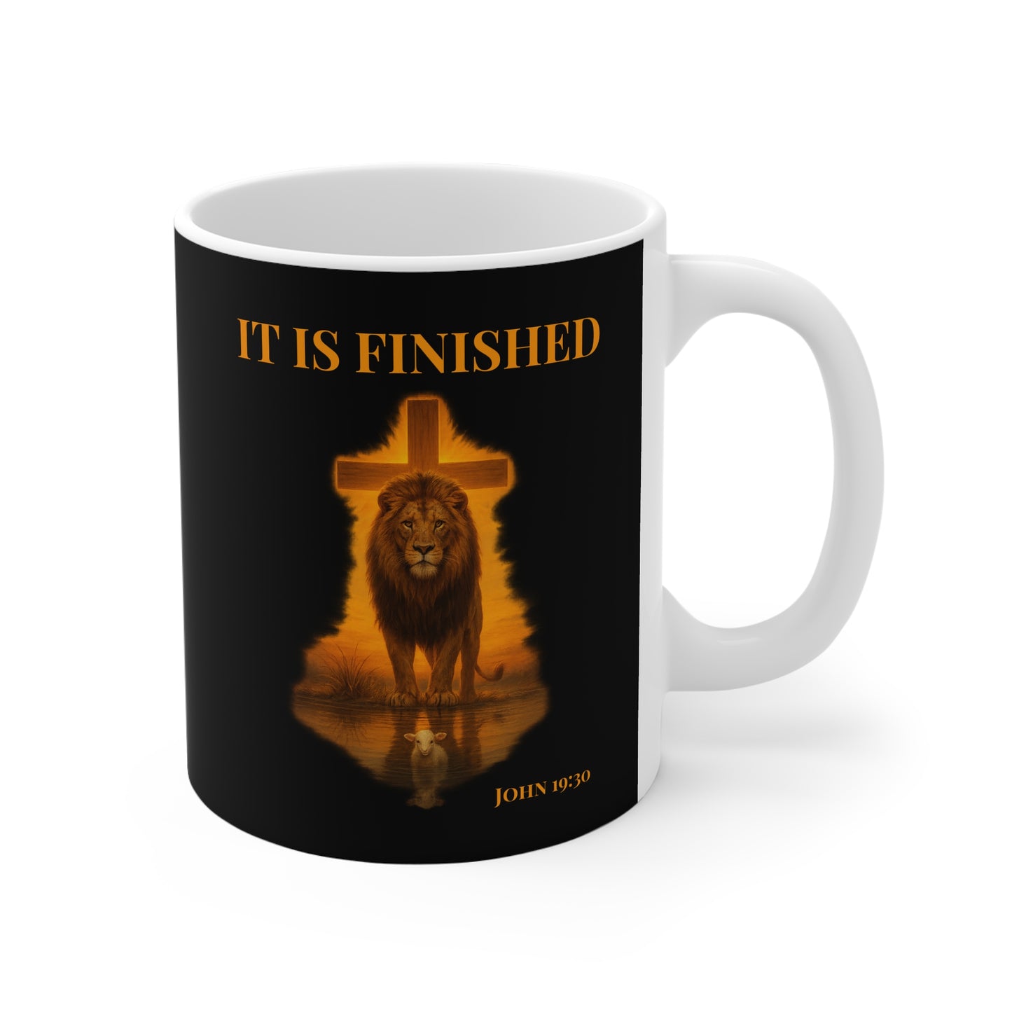 It Is Finished 11oz Mug – Victory Declared, Faith Displayed