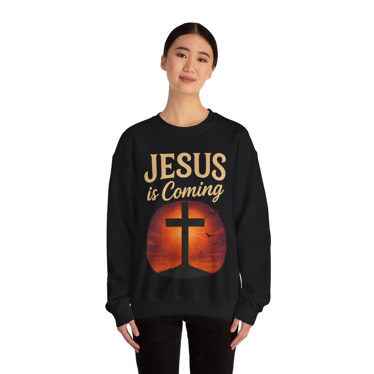 Jesus Is Coming Sweatshirt – Bold Statement, Eternal Hope
